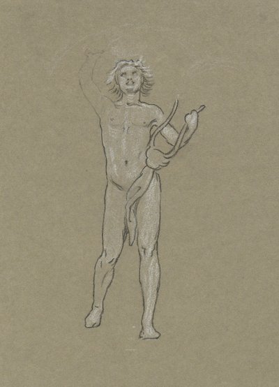 Studiuj dla Apolla autorstwa Elihu Vedder