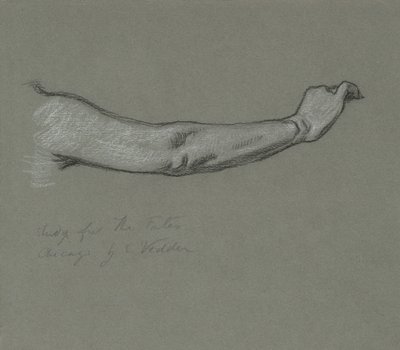 Study for The Fates Gathering in the Stars, 1884-1887. autorstwa Elihu Vedder