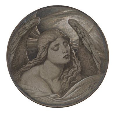 Studium „Dusza w niewoli” autorstwa Elihu Vedder