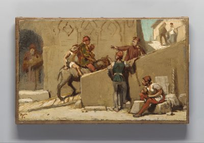 Die Fabel vom Müller, seinem Sohn und dem Esel Nr. 5 autorstwa Elihu Vedder