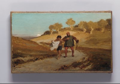Die Fabel vom Müller, seinem Sohn und dem Esel Nr. 8 autorstwa Elihu Vedder