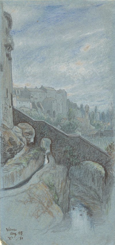 Viterbo autorstwa Elihu Vedder