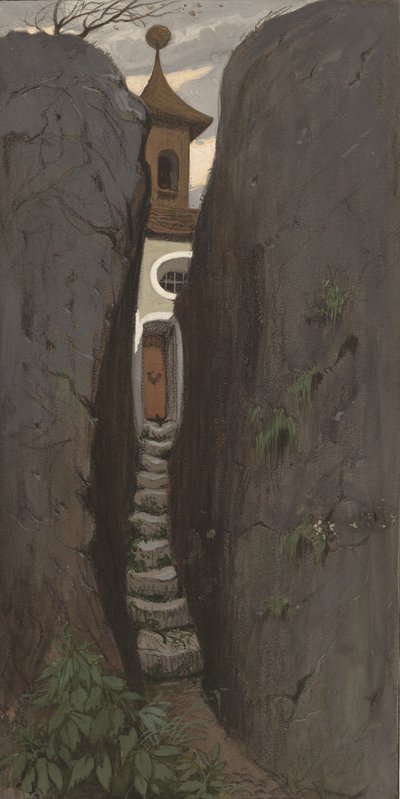 Przeszklone, ok. 1877. autorstwa Elihu Vedder