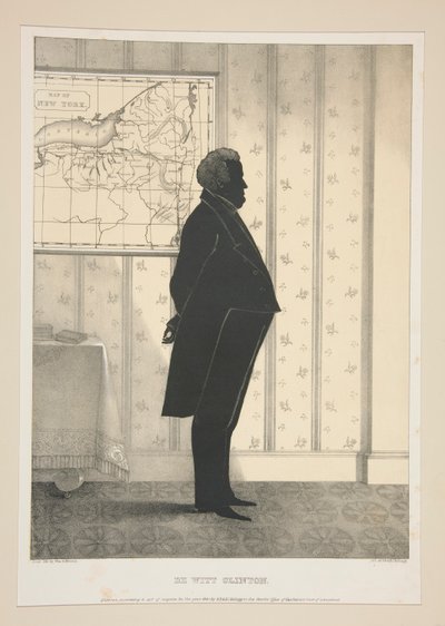 De Witt Clinton, z zestawu 27 portretów autorstwa Elijah C. Kellogg