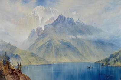 Mt Civetta, 1867. autorstwa Elijah Walton