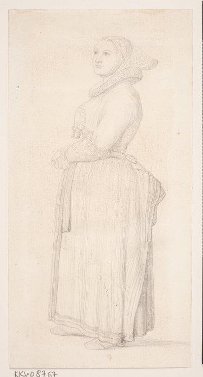 Dziewczyna miłośniczka autorstwa Elisabeth Jerichau Baumann
