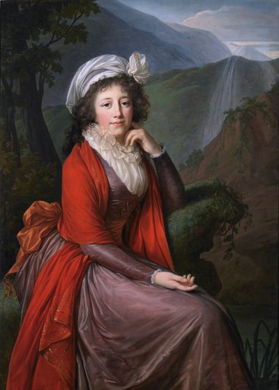 Portret hrabiny Marii Teresy Bucquoi, z domu Parr autorstwa Élisabeth Louise Vigée Le Brun