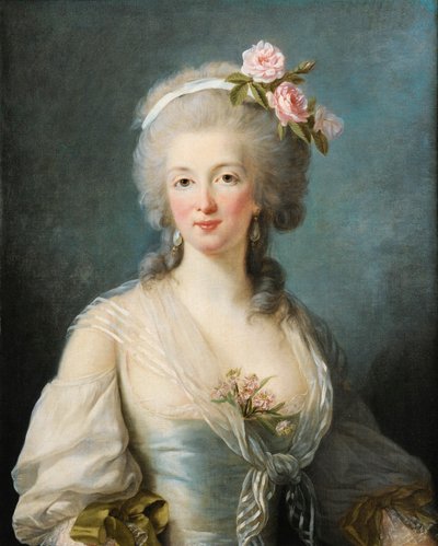 Domniemany portret Jeanne de Valois-Saint-Rémy autorstwa Élisabeth Louise Vigée Le Brun