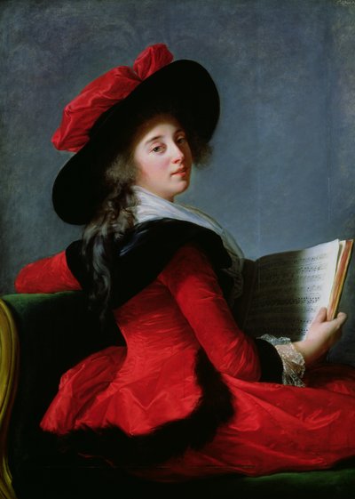 Baronowa Crussol autorstwa Elisabeth Louise Vigee Lebrun