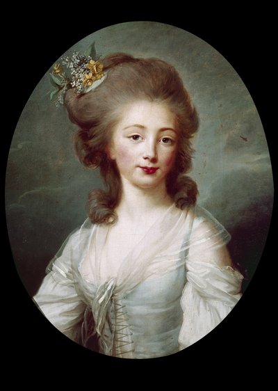 Hrabina Cluzel (Marie-Thérèse Antoinette de Cluzel) autorstwa Elisabeth Louise Vigee-Lebrun