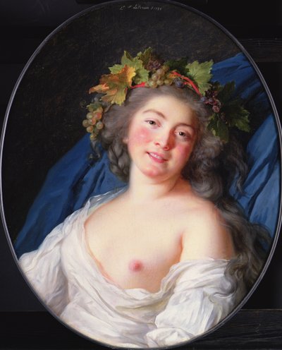 Bachantka, 1785 autorstwa Elisabeth Louise Vigee-Lebrun
