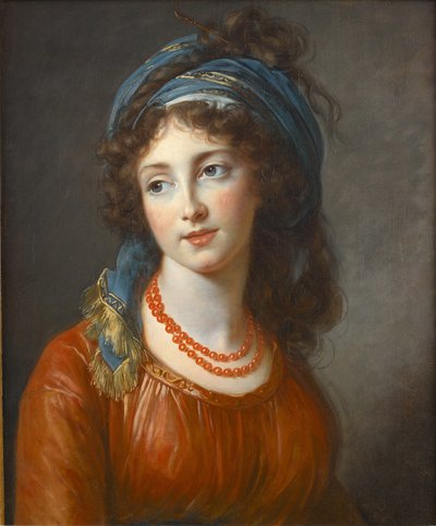 Portret Aglaé de Gramont z domu Polignac 1768-1812, 1794 autorstwa Elisabeth Louise Vigee Lebrun