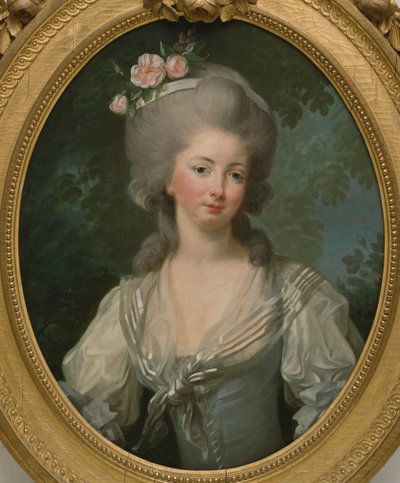 Portret Ernestine-Frederique, księżnej Croy. autorstwa Elisabeth Louise Vigee-Lebrun