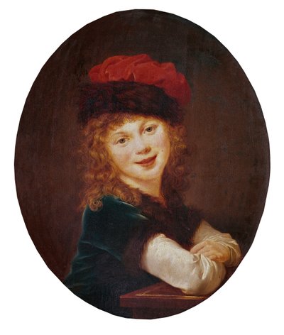 Portret Julie Lebrun autorstwa Elisabeth Louise Vigee Lebrun