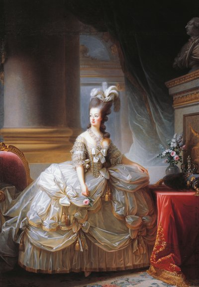 Portret Marii Antoniny (Wiedeń) autorstwa Elisabeth Louise Vigee Lebrun