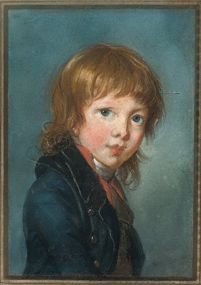Portret chłopca, 1801 autorstwa Elisabeth Louise Vigee Lebrun
