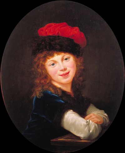 Portret dziewczyny autorstwa Elisabeth Louise Vigee Lebrun