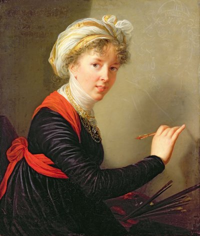 Autoportret, 1800 autorstwa Elisabeth Louise Vigee Lebrun