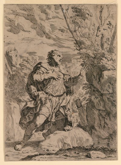 Święty Eustachy autorstwa Elisabetta Sirani