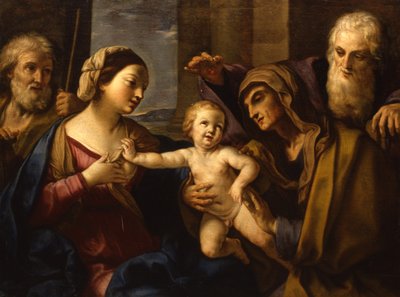 Święta Rodzina autorstwa Elisabetta Sirani