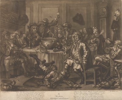 Nowoczesna rozmowa o północy autorstwa Elisha Kirkall