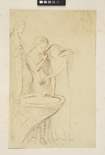 Projekty i szkice autorstwa Elizabeth Eleanor (1834-62) Siddal