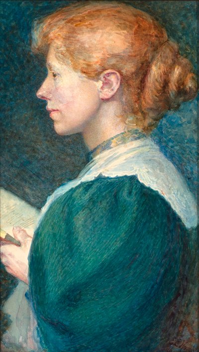 Odbicia (autoportret) autorstwa Elizabeth Ellen Houghton
