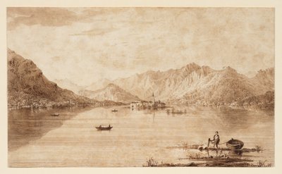 Jezioro Maggiore i Isola Superiore autorstwa Elizabeth Frances Batty