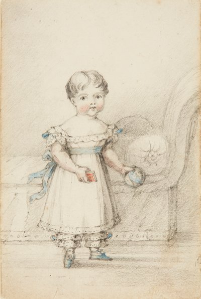 Królowa Wiktoria jako dziecko autorstwa Elizabeth Keith née Lindsay Heathcote