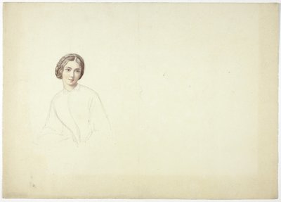 Studium portretu kobiecego autorstwa Elizabeth Murray