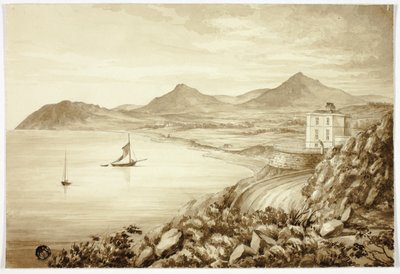 Val of Shanganagh, Dun Laoghaire, z łodziami autorstwa Elizabeth Murray
