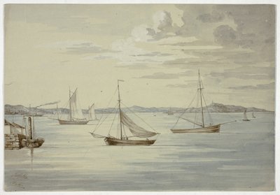 Zobacz Inchkeith i Firth of Forth Islands z Granton autorstwa Elizabeth Murray