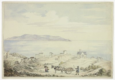 Widok Dalkey z drogi autorstwa Elizabeth Murray