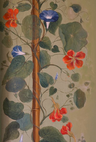 Mural w pokoju piknikowym, Kew Palace, Londyn, Wielka Brytania, c.1804 (mural) autorstwa Elizabeth Princess