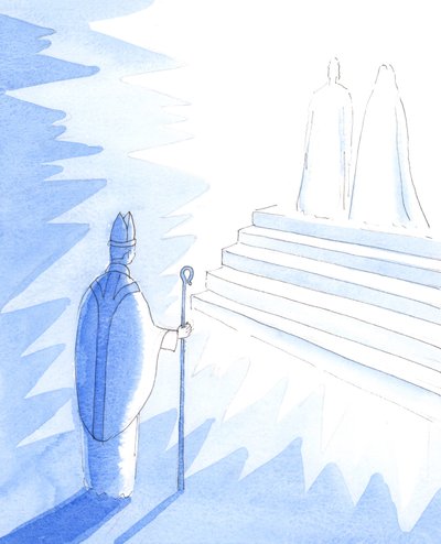 Jeder Bischof wird eines Tages Christus Rechenschaft darüber ablegen, was er getan hat, um die Seelen derer zu retten, die in seiner Obhut waren, als er auf Erden war, und sich um Christi Herde kümmerte von Elizabeth Wang