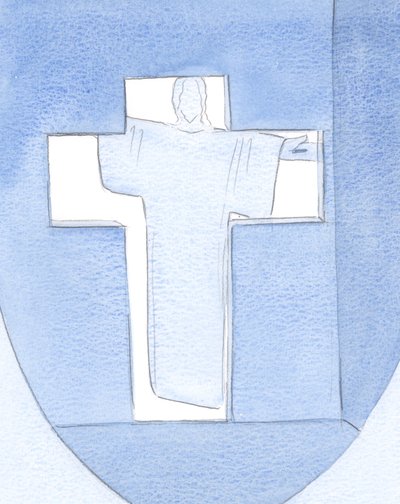 Ukazał się jako drzwi, chętniej otwierane dla tych, którzy są do Niego podobni w ranach lub w miłości, albo znają Jego imię, 2000 (w/c na papierze) autorstwa Elizabeth Wang