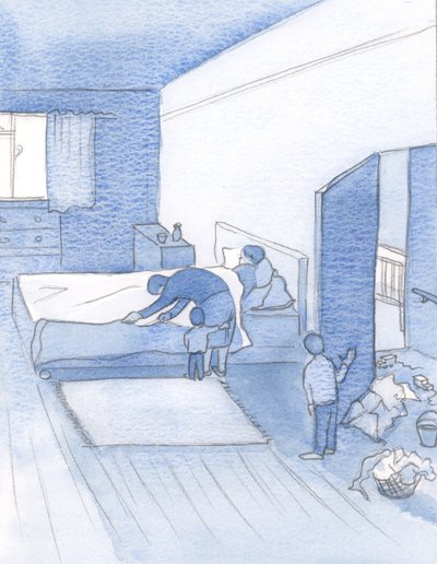 Pamiętam, że ukradłem moją wolę i karmiłem się Chrystusem, aby przeżyć, aby wykonywać codzienne obowiązki, 2000 (w/c na papierze) autorstwa Elizabeth Wang