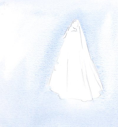 Matka Boża nie mówiła o pokucie; znała sekrety mego serca, które jej pokazałem dawno temu., 2001 (w/c na papierze) autorstwa Elizabeth Wang