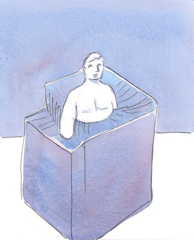 Niektórzy ludzie, którzy żyją w poważnym grzechu, rozmyślnie szukają przyjemności raniąc innych, zachowują się jak dzikie bestie lub raczej obłąkane zwierzęta, 2004 (w/c na papierze) autorstwa Elizabeth Wang