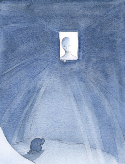 Miłość Ojca do nas jest nieskończona. Lubi dawać nam dobre rzeczy: Dobrą nowinę, duchową radość i Chrystus, który Go objawia., 2001 (w/c na papierze) autorstwa Elizabeth Wang