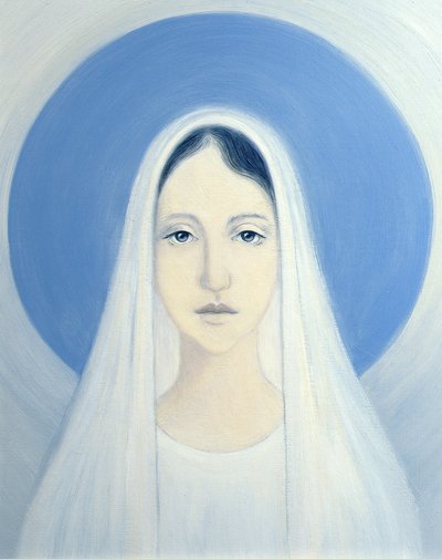 Najświętsza Maryja Panna, Matka Boża z Harpenden autorstwa Elizabeth Wang