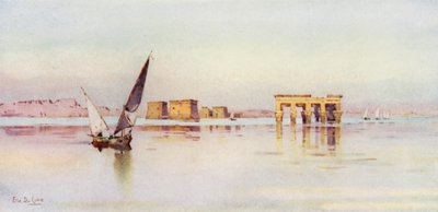 Philae (kolor lito) autorstwa Ella Du Cane