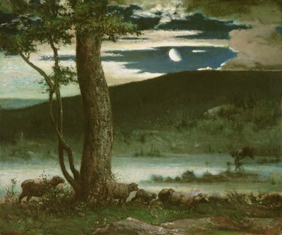 Księżyc o północy autorstwa Elliot Daingerfield