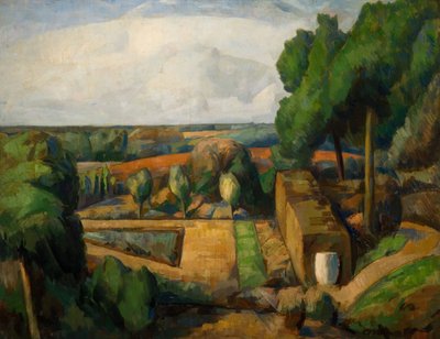 Surrey Garden, 1924. autorstwa Elliot Seabrook