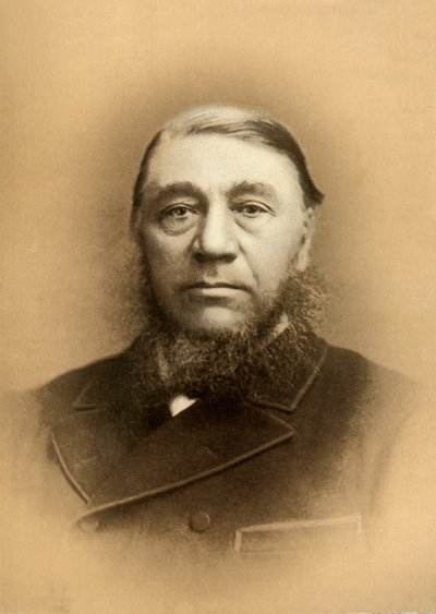 „Paul Kruger, Prezydent Republiki Transwalu”, 1900. autorstwa Elliot and Fry