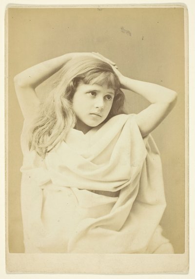 Portret panny Constance MacDonald Gilchrist, 15 kwietnia 1877. autorstwa Elliott and Fry