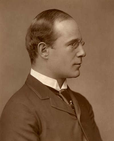 Richard Mansfield, brytyjski aktor-manager, 1888. autorstwa Elliott and Fry