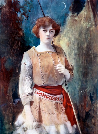 Dame Irene Vanbrugh w Godnym podziwu Crichton, ok. 1902. autorstwa Ellis and Walery