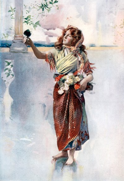 Ellaline Terriss w Bluebell w Krainie Wróżek, ok. 1902. autorstwa Ellis and Walery