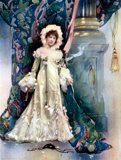 Vane Featherstone w The Price of Peace, c1902. autorstwa Ellis and Walery